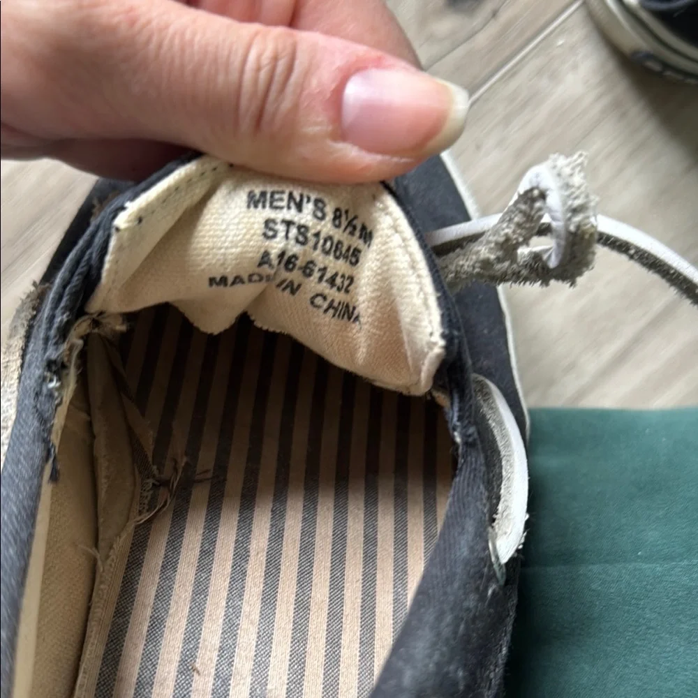 Sperry Men's Black Boat Shoes